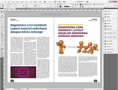 Cara Membuat Layout Majalah Di Indesign - Riset