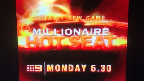 Millionaire Hot Seat Channel Nine Promo 2009 YouTube