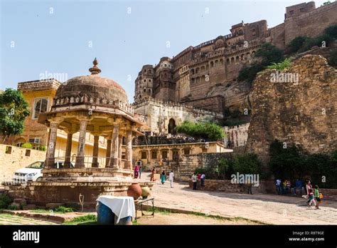 Mehrangarh Fort, Jodhpur, Rajasthan, India Stock Photo - Alamy