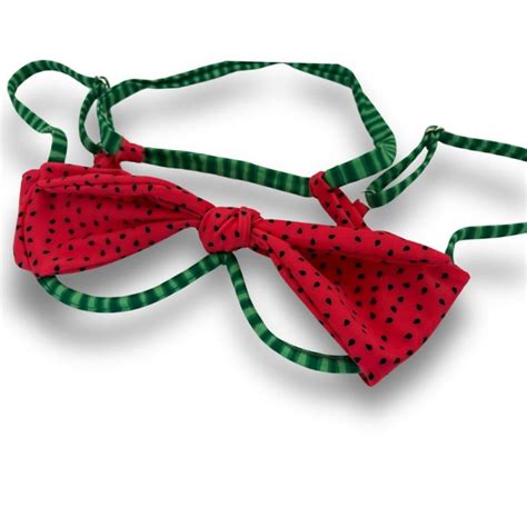 Watermelon Sugar Peek A Boo Underwire Bikini Top Micro Gigi