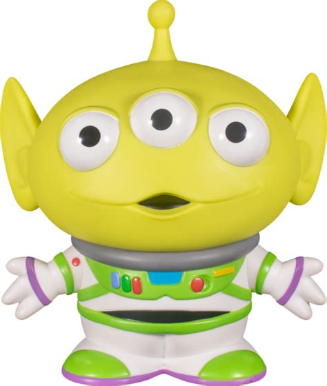 Pixar Alien Remix Buzz Lightyear Figural Pvc Money Bank By