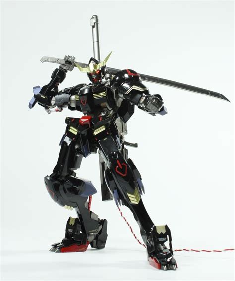 GUNDAM GUY: 1/100 Dark Gundam Barbatos - Customized Build w/ LED