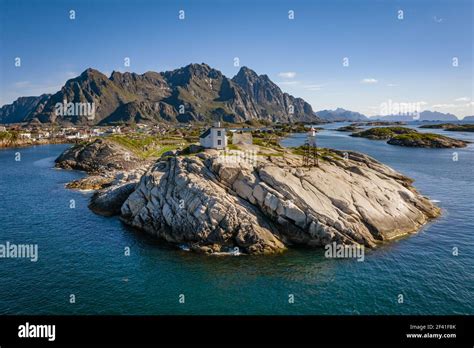 Henningsvaer Lofoten Is An Archipelago In The County Of Nordland