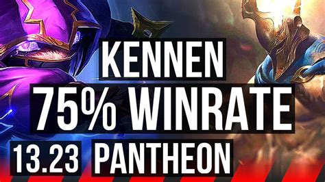 Kennen Vs Panth Top Winrate Godlike Rank Kennen