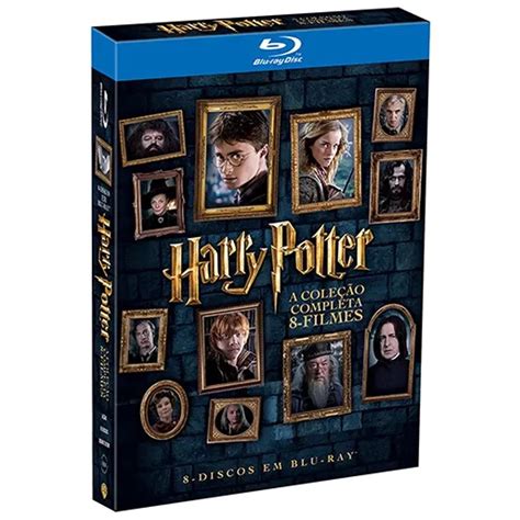 Blu ray Box Harry Potter A Coleção Completa Desconto no Preço