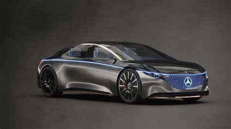 Mercedes Benz Vision Eqs Concept D Model Fbx Obj Ds Max