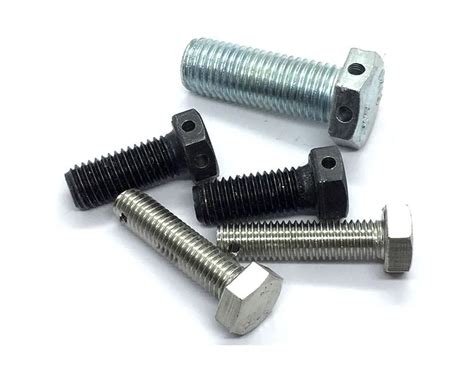 88 Grade Hex Bolts With Wire Hole In Head Buy Bolt With Hole In Head