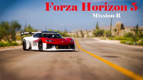 Porsche Mission R Racing And Walk Around Forza Horizon Youtube