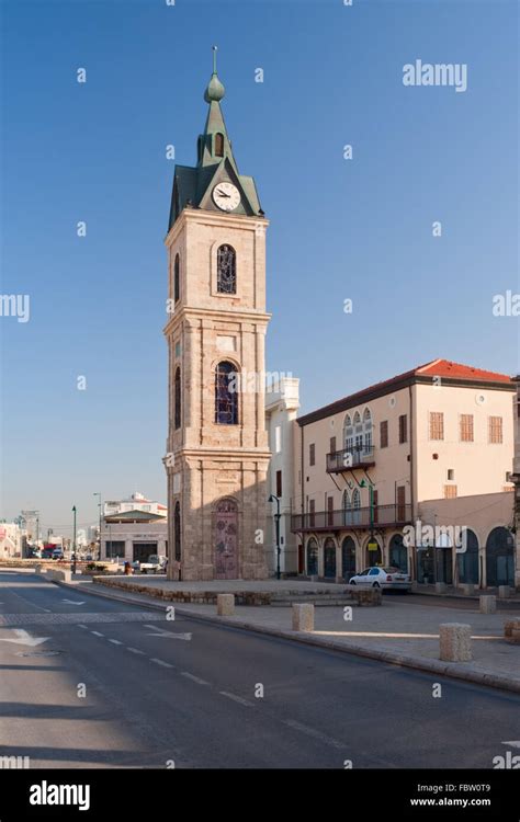 Door Of The Jaffa Clock Tower Hi Res Stock Photography And Images Alamy