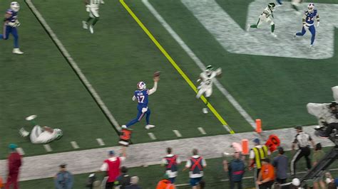 Josh Allen Finds Stefon Diggs On Wild Scramble For Touchdown Bills At