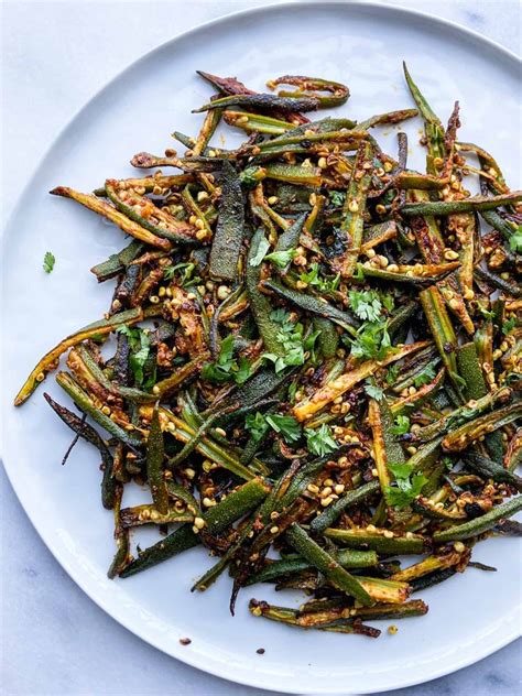 Bhindi Sabzi Okra Stir Fry Feast With Safiya