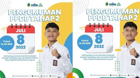 Cara Daftar Ulang PPDB Jabar 2022 Tahap 2 Dibuka 11 12 Juli 2022 Klik