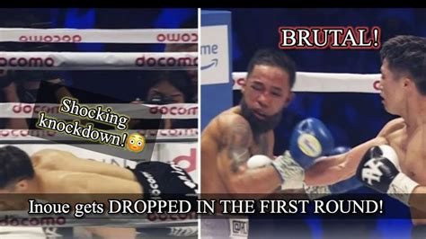 Naoya Inoue Gets DROPPED HEAVY IN THE FIRST ROUND YouTube