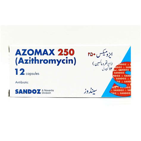 AZOMAX CAPSULE 250MG - medimart.pk