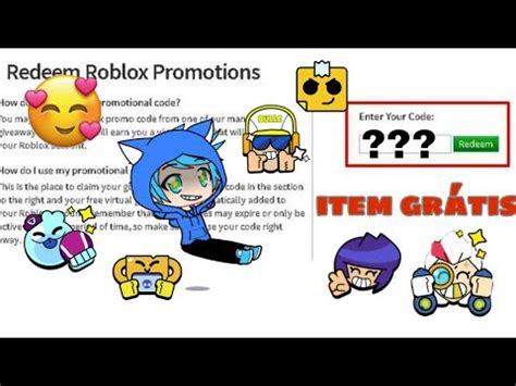 como pegar novo item grátis do Roblox de promo codes YouTube