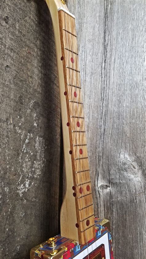 Installing Fret Markers On Your Cigar Box Guitar Fretboard The How To Repository For The Cigar