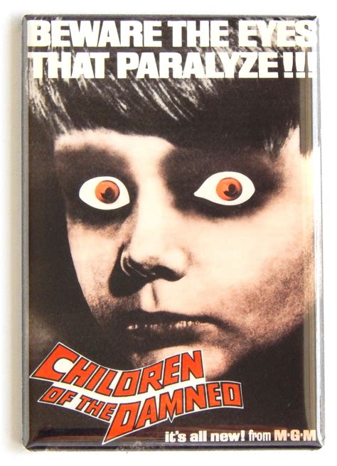 Children of the Damned Movie Poster Fridge Magnet - Etsy