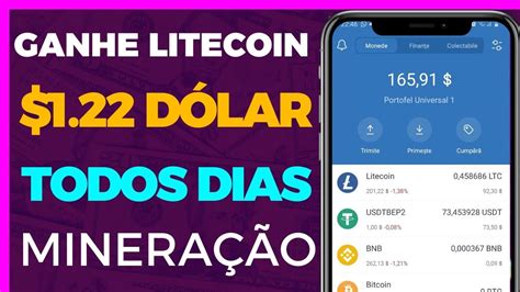 F Cil De Minerar Litecoin Ltc Em Nova Plataforma De