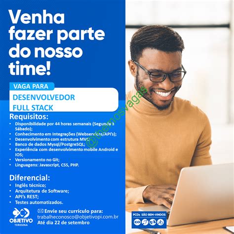 Desenvolvedor Full Stack Teresina PI 01 Vaga S Themos Vagas