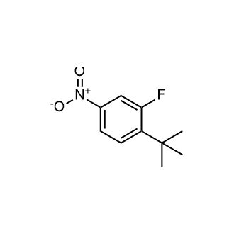 1 Tert Butyl 2 Fluoro 4 Nitrobenzene CAS 489 18 9 Chemsrc