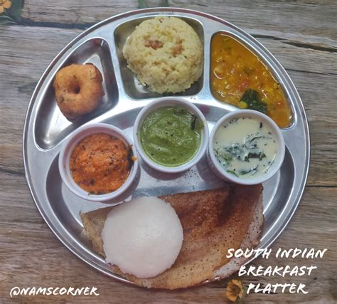 South Indian Breakfast Platter | Mini Tiffin Menu - Navirundu