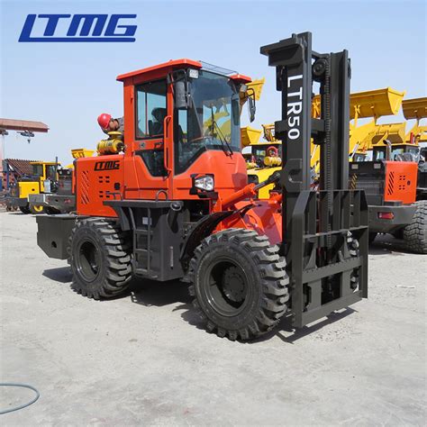 Mm New Ltmg Ton Off Road Small Rough Terrain Forklift China