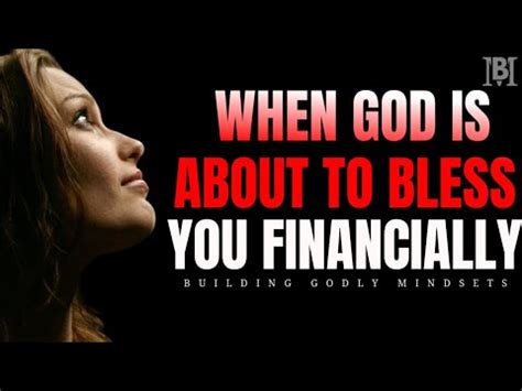 7 Telling Signs GOD Is About To BLESS You FINANCIALLY Christian