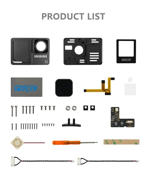 GEPRC Naked GoPro Hero 9 Case With BEC Board Rotor Village