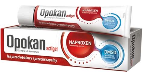 Opokan Actigel 100 mg g żel przeciwbólowy przeciwzapalny 50 g