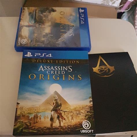 Ps4 Assassins Creed Origin Deluxe Edition Video Gaming Video Games Playstation On Carousell