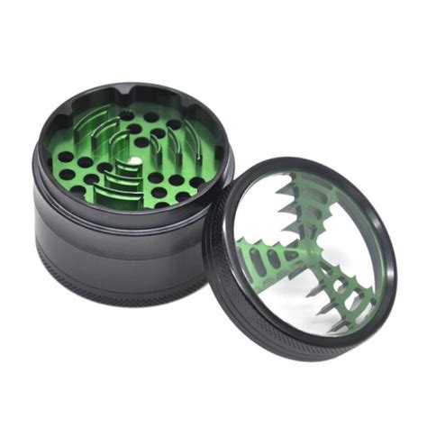 The Crusher Blade Novelty Grinder 4 Layer 63MM 4 Color Puffing Bird NZ