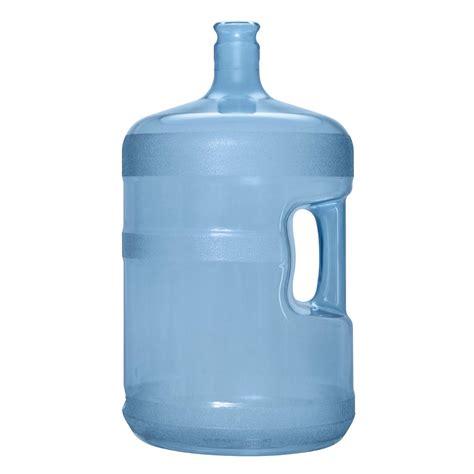 Geo Gallon Pc Plastic Crown Cap Water Bottle Container Reusable Jug