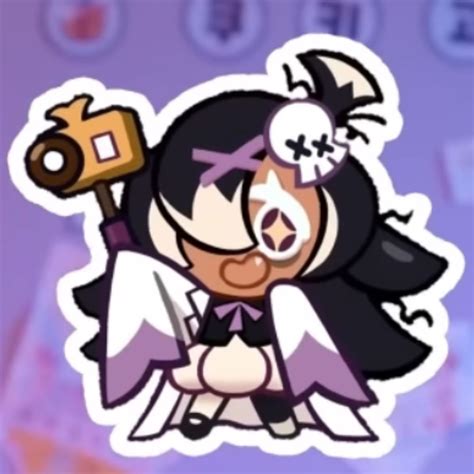 V2 Black Garlic Cookie Crob Cookie Run Ovenbreak Pfp Icon Cookierun