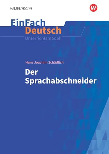 Der Sprachabschneider Von Schaedlich ZVAB