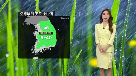 날씨 서울 외 곳곳 요란한 소나기 큰 일교차 Ytn