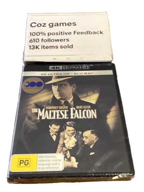 THE MALTESE FALCON 4K UHD Blu Ray BRAND NEW SEALED AUSTRALIAN RELEASE