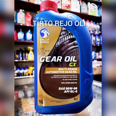 Jual ADNOC GEAR OIL GX 85W 90 GL 5 GARDAN Shopee Indonesia