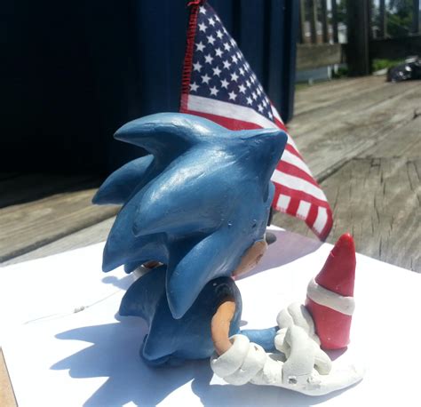 sonic  hedgehog side view  shinlightning  deviantart