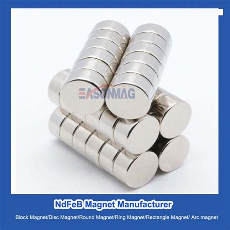 China Magnet Manufacturer Disc Cylinder Disk ISO9001 NdFeB Magnetic