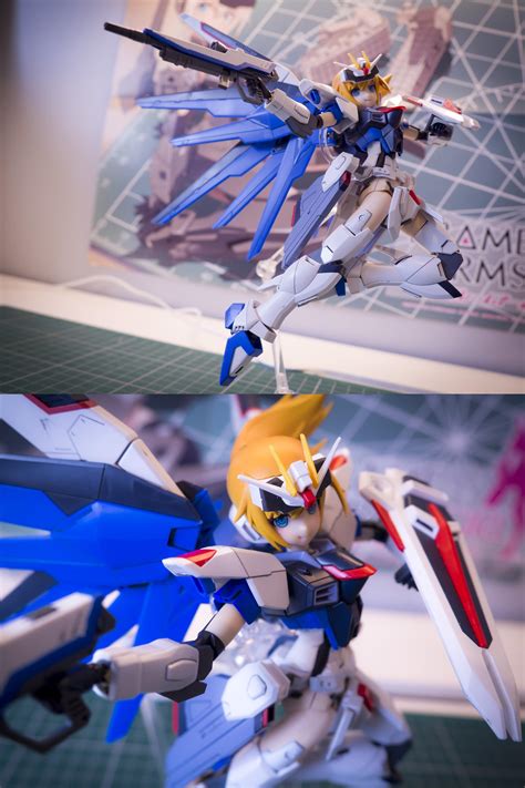 Kitbash Hg Freedom With Frame Arms Girl Jinrai Why Doesnt Bandai