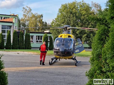 12 letni nożownik w Wodzisławiu Lądował śmigłowiec LPR Wodzisław