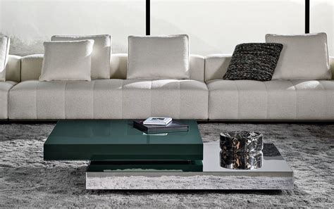 Solid Steel Coffee Table By Minotti Design Rodolfo Dordoni