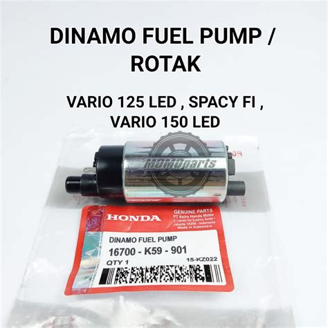 Jual Original Dinamo Fuel Pump Rotak Injeksi Keihin Motor Honda Vario