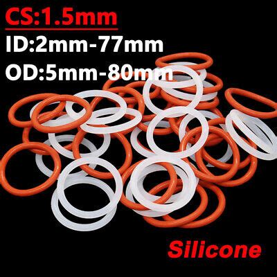 Mm Cs O Ring Silicone Rubber Vmq Food Grade O Ring Id Mm High