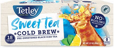 Tetley Usa Cold Brew Sweet Iced Tea Fast 1 3 Day Delivery