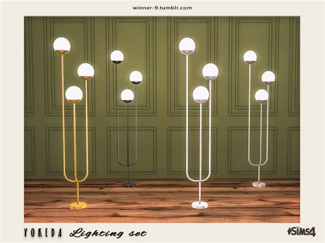 The Sims Resource Yokeda Floor Lamp