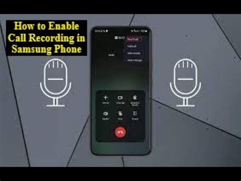 How To Enable Call Recording In Samsung Phone Youtube