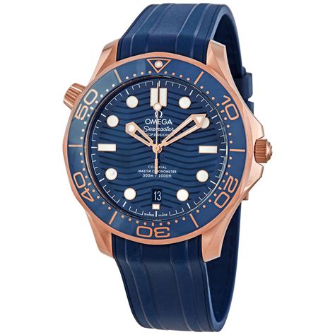 Mua Seamaster Diver Kt Rose Gold Automatic Blue Dial Men S Watch