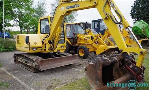 Pelle Chenilles Tonnes Komatsu Pc R