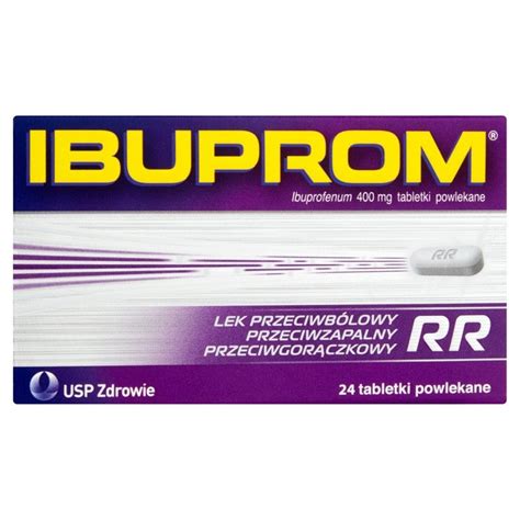 Ibuprom Rr Ibuprofen Mg Tabletek Apteka Internetowa Puls